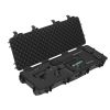 Hard Rifle Case, Lockable Rifle Case with Pre-cut Foams, 40 in. Gun Storage with Wheels