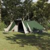 Family Tent Folding Manual Green and Beige 660 x 456 x 200 cm