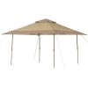 13' x 13' Beige Instant Outdoor Canopy with UV Protection
