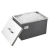 31.7 Qt Drop in Ice Chest Ice Cooler Ice Bin Stainless Steel 20"x14"x12"