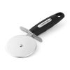 (2 pack) Professional Stainless Steel Pizza Cutter with Black Handle