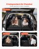 Car Air Mattress, Inflatable Car Camping Mattress, Flocking Thickened Travel Beds, Durable Portable Sleeping Pad with Air Pump, 2 Pillows, Nozzle