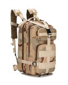 Outdoor Military Rucksacks Tactical Backpack for Sports, Camping, Trekking, Hiking, and Bolistics Bag (Option: Desert camouflage)