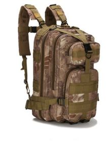 Outdoor Military Rucksacks Tactical Backpack for Sports, Camping, Trekking, Hiking, and Bolistics Bag (Option: Mud python pattern)