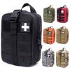 Outdoor Tactical Medical Kit; First Aid Kit Accessories; Mountaineering Survival Kit Emergency Sports W/ Waist Bag
