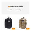Outdoor Tactical Medical Kit; First Aid Kit Accessories; Mountaineering Survival Kit Emergency Sports W/ Waist Bag