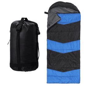 Rectangular Heated Sleeping Bag, Lightweight Sleeping Bag with Multi USB Powered Heating Pads (title: default title)