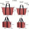 Oversized Foldable Cooler Bag – 5.28 Gallon Leakproof Insulated Carrier for Drinks & Perishables