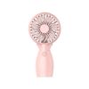 Portable Handheld Fan with USB Rechargeable Battery - Lightweight yet Powerful, 3-Speed Settings, Perfect for Travel, Camping