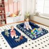 Inflatable Toddler Travel Bed with Electric Pump and Raised Bed Rails