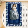 Inflatable Toddler Travel Bed with Electric Pump and Raised Bed Rails