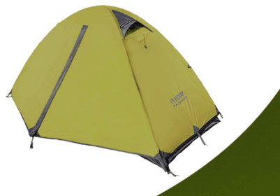 Double Camping Rainproof Tents for Camping High Mountain Snowfield Ultra-light Camping Equipment (Option: Green)