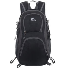 Teenage Sports Bag Mountaineering Hiking Camping Multi-functional Backpack (Option: Black/20L)